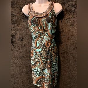 Embellished Sheath Dress